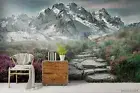 3D Mountain Pathway Wallpaper Wall Mural Removable Self-adhesive 249