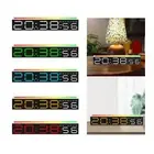 Digital Clock Large Display Multifunctional Gifts LED Music Electronic Clock for