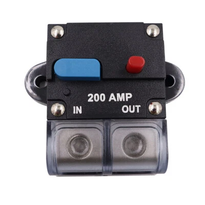 12V 200A Automatic Switch Breaker Fuse Car Truck Boat Open Circuit Protection (for: Saab)