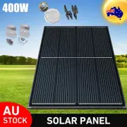 12V 400W Fixed Solar Panel Kit Mono Home Generator Boat Caravan Camping Charging