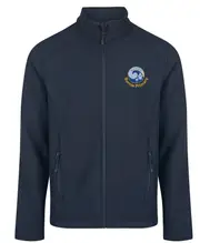 LS Navy Soft Shell Jacket With Logo