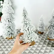 15cm-25cm Christmas Tree Mini Christmas Tree Pine Tree Xmas Party Desktop Decor