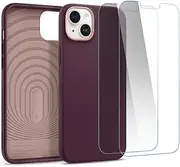 Caseology Nano Pop 360 Case for iPhone 14 - Burgundy Bean