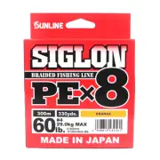 Sunline P.E Line X8 Siglon 300M P.E 4 60LB Orange (2561)
