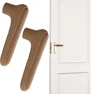 Door Handle Sleeve - 2X Door Knob Cushion Covers,Silicone Anti-Collision Sleeve for Bedroom Bathroom Study Room Kids Safety