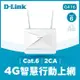D-Link Cat.6 4G LTE二合一無線網路分享器(G416)