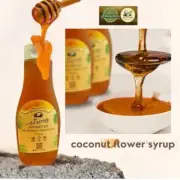Pure Coconut Flower Syrup,300 ml.Squeeze Bottle,Made From Coconut Flower Nectar.