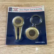 NEW PGA TOUR PARTNERS CLUB LIFE MEMBER DIVOT REPAIR TOOL & KEYRING