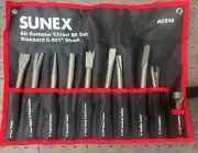 Sunex ACS10 Chisel Set 10 Pc. 0.401” Shank