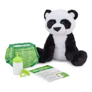 Melissa And Doug Feed Change & Comfort Baby Panda 9 Inch Plush Figure 30453 NEW