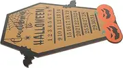 Generic Wood Advent Calendars for Halloween Countdown Decoration Halloween Party Favors Autumn Home Decor