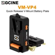 ZGCINE VM-VP4 Quick Release V-Mount Battery Plate V-Lock for DSLR Camera Tripod