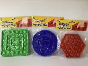 3 Pack Fidget Bubble Popping Toy Sensory Pop Game Stress Relief Pop NEW
