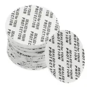 100Pcs Foam Lid Liners, Pressure Sensitive Liners for Sealing, 28mm