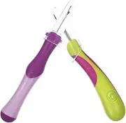 Holibanna 2Pcs Seam Rippers with Lid Durable Thread Remover Tool for Sewing Crafting and Embroidery Comfortable Grip for Effortless Stitch Cutting Versatile and Practical Seam Ripper