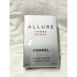 [CHANEL] 香奈兒 Allure Homme Sport EDT 傾城之魅運動男性淡香水100ml