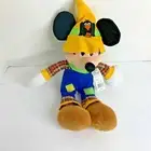 New Mickey Mouse Scarecrow Disney Plush Stuffed Animal Toy 16 in Tall