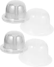 PLAFOPE 20pcs Baseball Hat Holder Tabletop Display Clear Dome Inner Support Cap Shaper Plastic Wig Stands for Display Kids Head Circumference 48cm
