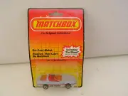1983 MATCHBOX SUPERFAST #14 GREY '83 CORVETTE NEW ON DAMAGED CARD