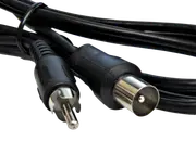 RF TV Aerial Cable For N64 NES SNES Sega Mega Drive And Master System