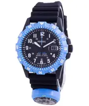 Fossil FB Adventure Compass Silicone Strap Analog Quartz FS5731 100M Mens Watch