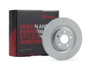 Brembo Fits 2014 Audi TT/08-14 Volkswagen Golf VI 1.2 TSI Rear TY3 Sport Disc Ro