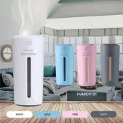 Portable LED Ultrasonic Mini Diffuser Aromatherapy Air Humidifier 230ML 4 Colors
