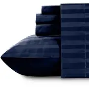 Luxury Split King Sheets Set for Adjustable Bed, 100% Cotton 500 Thread