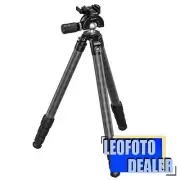 Leofoto SA-324CLX+MH-40X Arca & Picatinny Clamp Tripod with Dynamic Ball Head