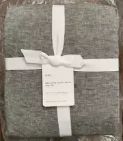 New Pottery Barn Belgian Flax Linen King Sheet Set ~Dark Green~