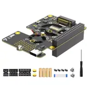 3 in 1 NVMe to PCIe Conversion Adapter Card mKey 2230-2242 2260 2280
