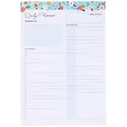 Otto A4 Daily Planner Pad 50 Sheets
