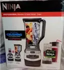 NINJA Professional Blender & Nutri Ninja Cups #BL660 (NEW)
