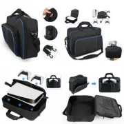 US 1-2 Pc Portable Travel Carrying Bag Large Capacity Protective For PS5 Console