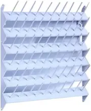 Deluxe 60 Spool Cone Thread Stand/Rack Organizer Sewing and Embroidery Machine E