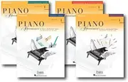 Faber Piano Adventures Level 4 Learning Library Pack Four Book Set - Lesson, Theory, Performance, and Technique & Artistry Books