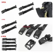 2/4PCS V-Buckle 25 Magnetic Quick Release Buckle Backpack Webbing Sternum Straps