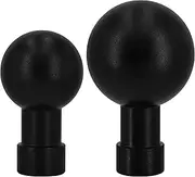 iSaddle 17MM 22MM Ball Head Mount for Garmin GPS Nuvi Truck RV XL GPS DriveSmart 86 Overlander Dezl OTR 1000 1010 800 810 RV 1090 1095 890 895 (1/4" Female Screw Adapter)