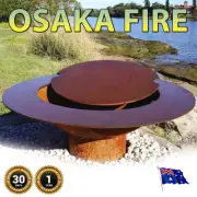 Osaka Fire Pit BBQ/Hot Plate/Grill/Coffee Table Outdoor Firepits & Chimineas