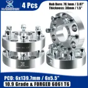 4pcs 6x5.5" 1.5'' Thickness Wheel Spacer Adapter for Cadillac for Chevrolet