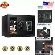 Heavy Alloy Steel Fireproof Safe Box with LED Light - Electronic Lock 1.5 Cu Ft