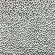 4.125 yd Magnolia Fabric Lyric Fern Green Leopard Print Velvet Upholstery Fabric
