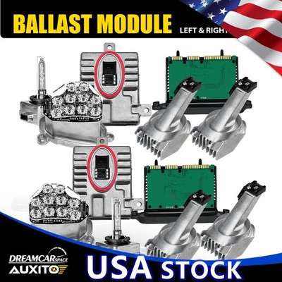 For 2011-13 BMW 528i 5' 550i 535i Ballast Xenon Bulb LED Module Diode Kit RH&LH (for: BMW)