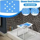 Non-slip Shower Stool Cushion Paste Safety Bath Tub Aid Bath Chair Mat Elderly