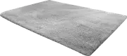 200x140cm Floor Rugs Large Shaggy Rug Area Carpet Bedroom Living Room Mat - Grey