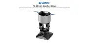 【Leofoto USA】Leofoto FA-09 Hot Shoe 1/4" Tilting Cold Shoe Flash Adapter Tripod