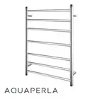 7-Bar Heated Towel Rail - Round Bars - Chrome (W600mm x H800mm)