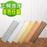 在飛比找momo購物網優惠-韓國3D立體DIY仿木紋壁貼/仿檜木紋壁貼(多色任選)