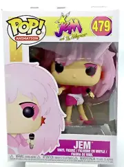 Jem Pop #479 Jem and the Holograms Funko Pop 2018 Vaulted with Protector