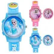 Baby Girls Frozen Elsa Watch Princess Children Cute Cartoon Watch Birthday Gifts